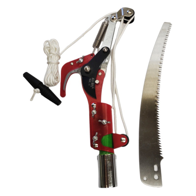 High Branch Shears Garden Tools Telescopic High-altitude Cutting Branch Shears Fruit Branch Fruit Picking Fruit Telescopic Artifact High Branch Shears