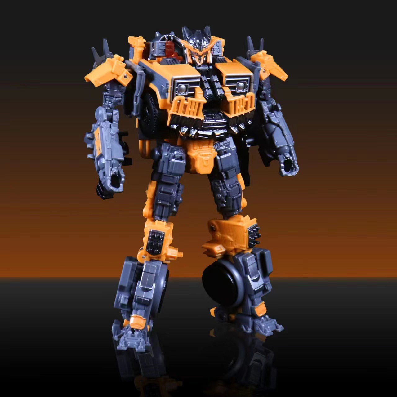 Deformation toy model King Kong movie version 7 alloy boy children birthday gift QT-01 robot rescue car