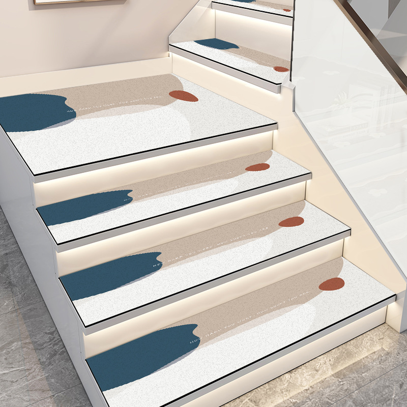 Picture of Simple style household non-slip stair mat stain-resistant easy-to-clean diatom mud floor mat non-slip cutting and soundproof floor mat