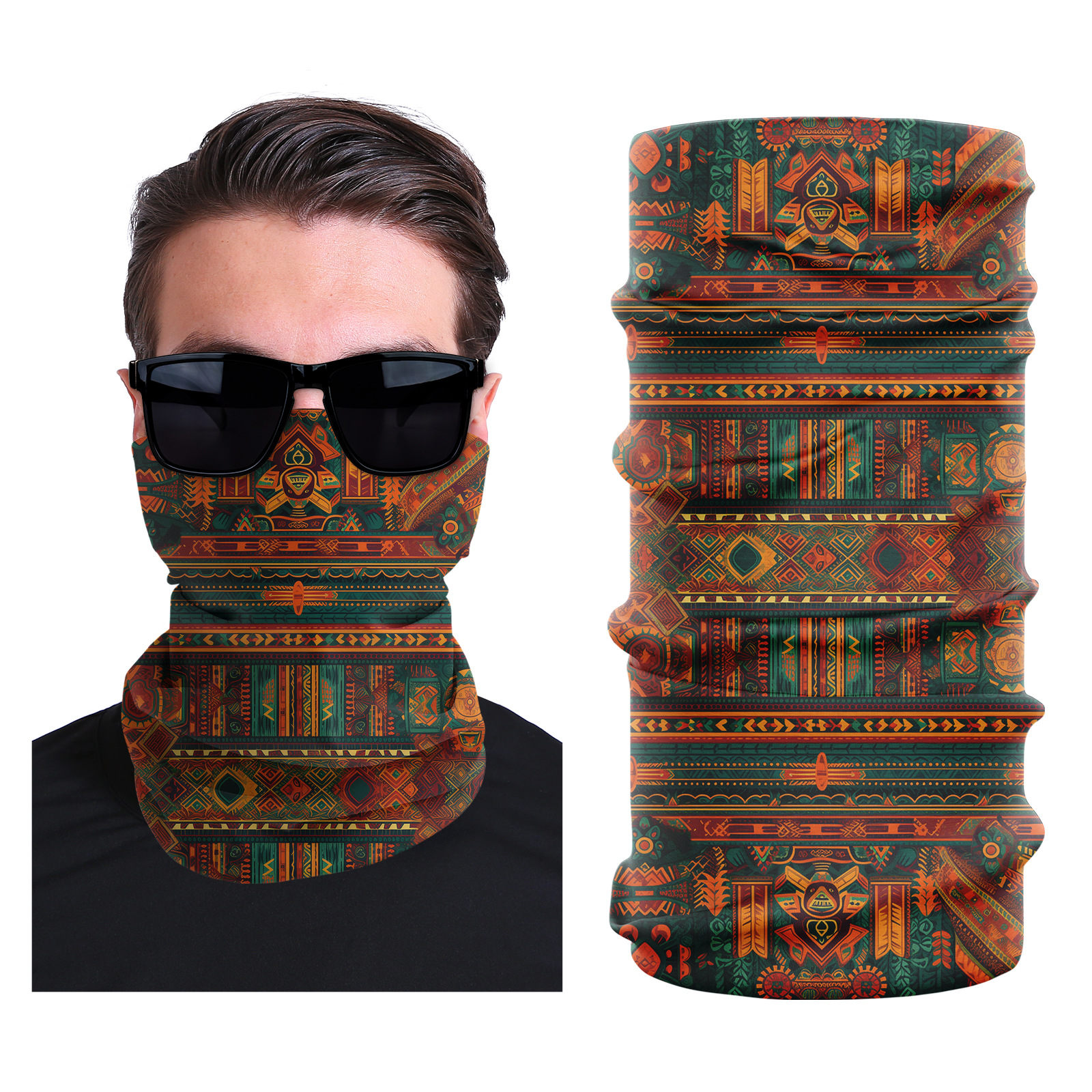 Picture of Xunhui magic scarf outdoor scarf mountaineering riding scarf high elastic seamless Ice Silk face towel cross-border bandana