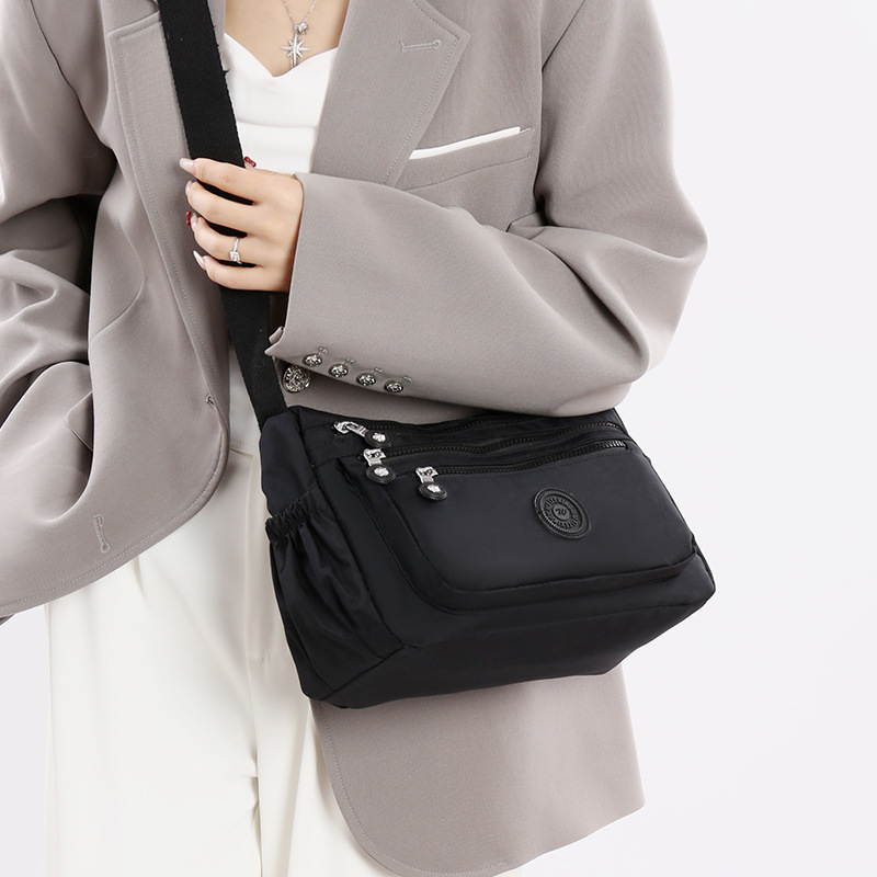Picture of New Nylon Cloth Bag Mommy Satchel Shoulder Bag Crossbody Casual Bag Large Capacity Daily Joker Bag Cosmetic Bag Soft