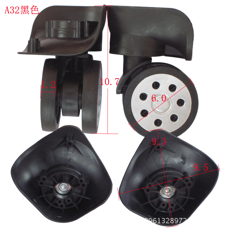 Picture of A generation of all kinds of luggage case wheel accessories luggage accessories universal wheel luggage suitcase wheel accessories