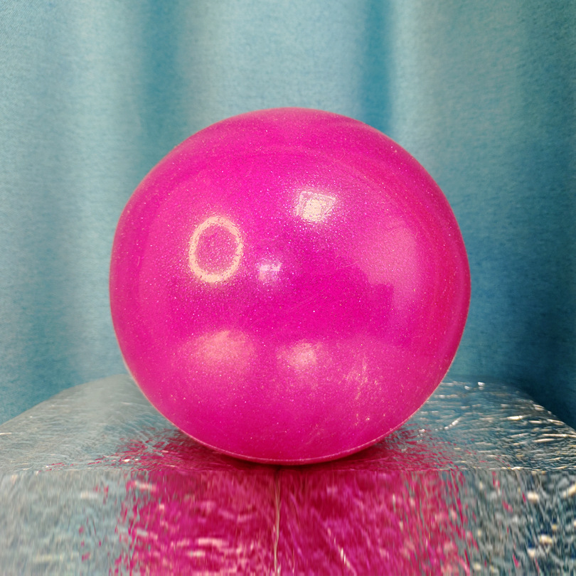 Picture of Rhythmic gymnastics ball dance female gymnastics props standard diameter 15cm -18cm rhythm fitness gymnastics five