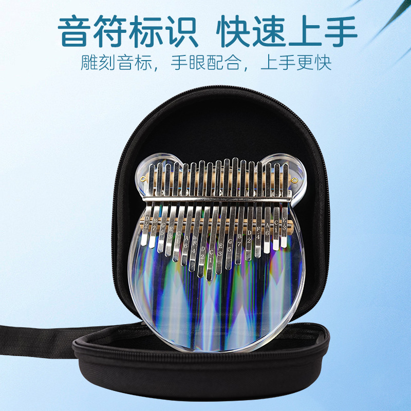 Picture of Gecko Kalemba kalimba Thumb 17 Tone Finger Piano Portable Musical Instrument in stock on Demand