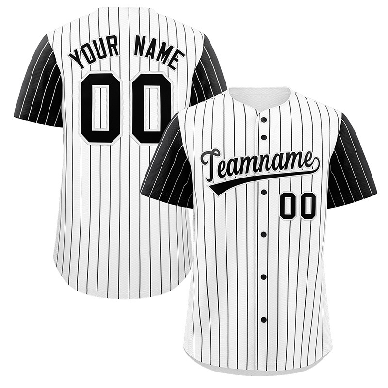 Picture of New Baseball Suit Cardigan Short Sleeve Training Sports American Cross-border Game Baseball Suit Printed Button Breathable Jersey
