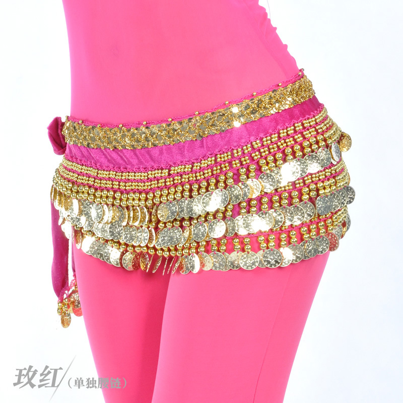 Picture of 248 Currency Belly Dance Waist Chain Belly Dance Ordinary Waist Chain Practice Belly Dance Belt Waist Towel
