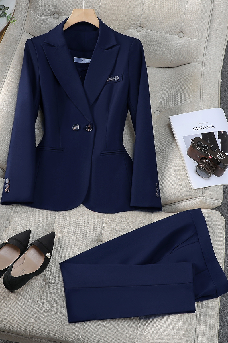 Picture of Business Wear Women's Cross-border Autumn and Winter New Fashion Formwork Suit Business Casual Suit Work Clothes