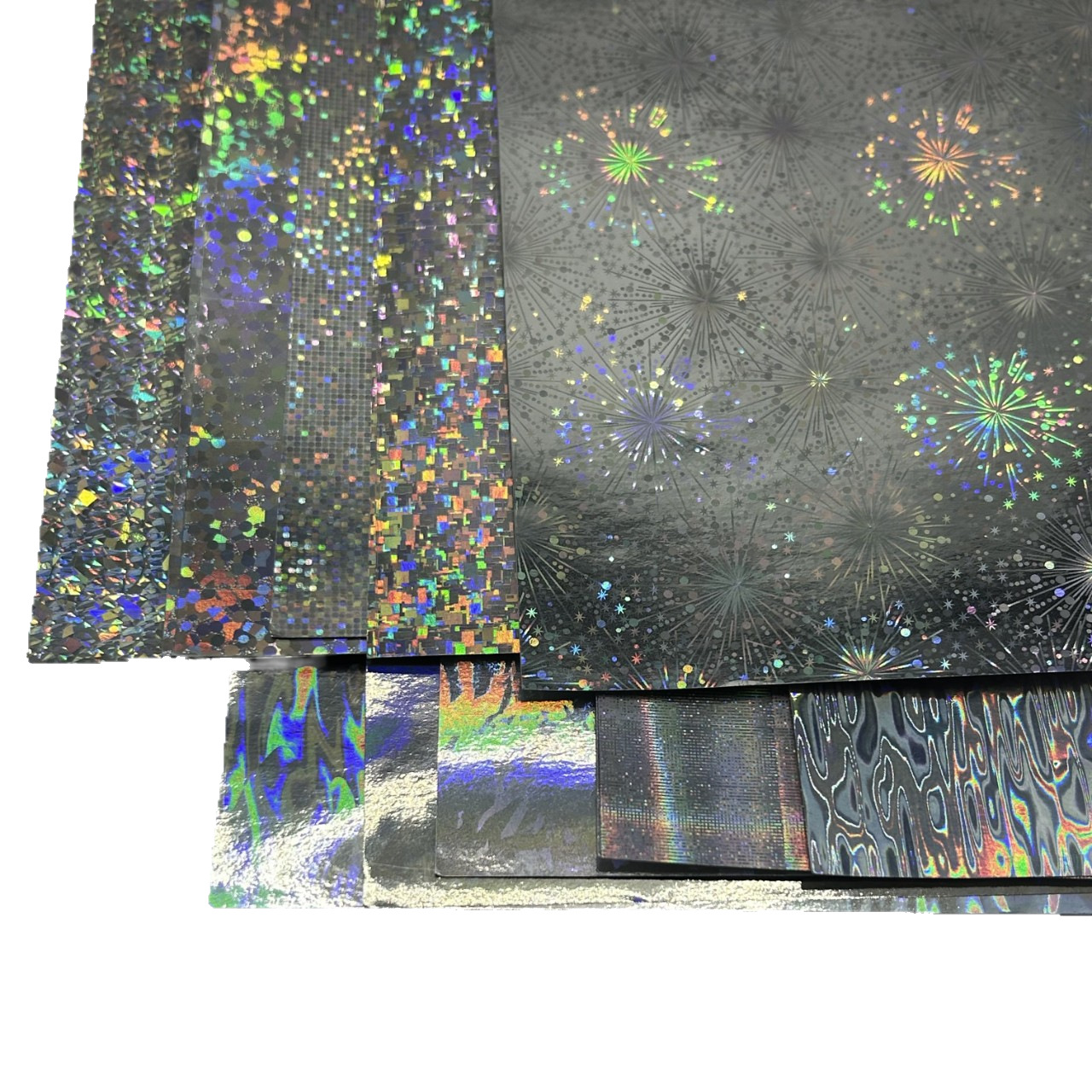 Picture of Double Flash Bar Special Paper Badge Special Base Paper Laser Carbopaper Series Handmade Special Paper 128g