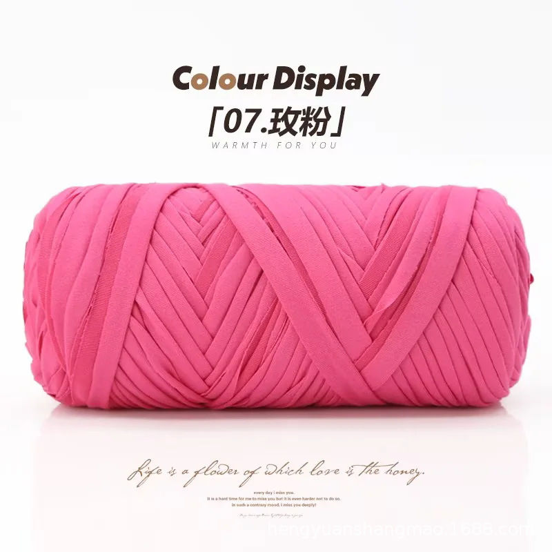 Picture of 200g cloth thread baby cradle thread high elastic soft hand woven hook shoes cushion bag full postage wholesale
