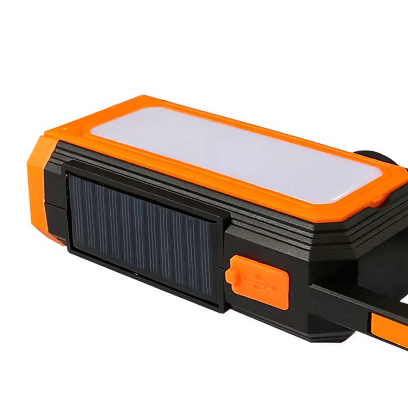 Multifunctional Searchlight outdoor waterproof solar charging treasure strong light flashlight LED portable lamp wholesale camping