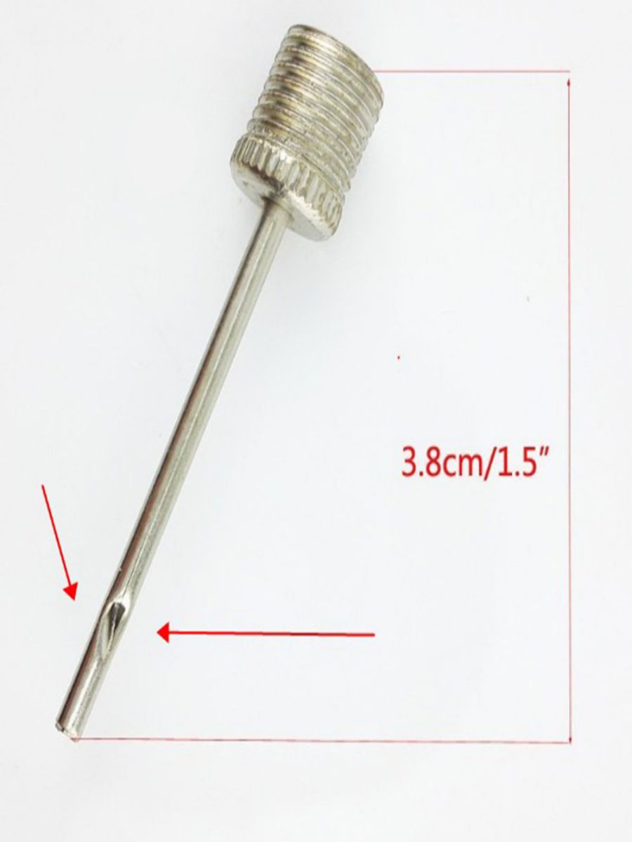 Picture of Inflatable Needle for Football, Basketball, and Other Balls, Stainless Steel Air Needle, One-Piece Molded Side Hole Needle, Valve Needle, Durable Volleyball Needle