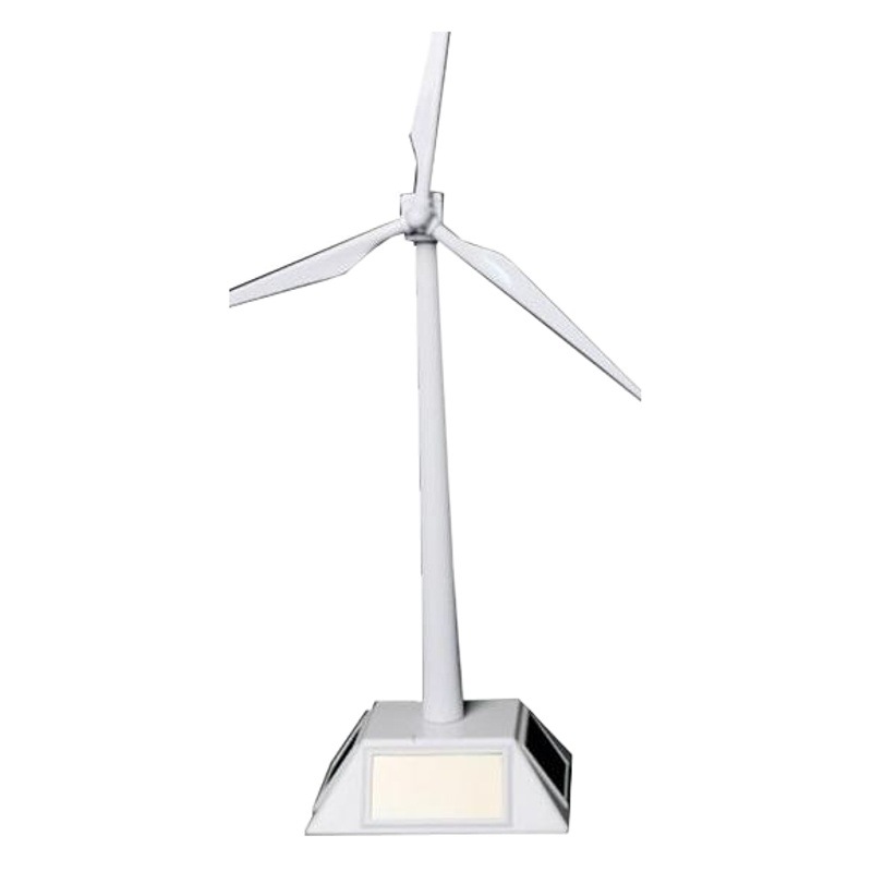 Picture of Solar windmill model wind power generation system teaching environmental protection scientific experiment assembled puzzle rotating ornaments