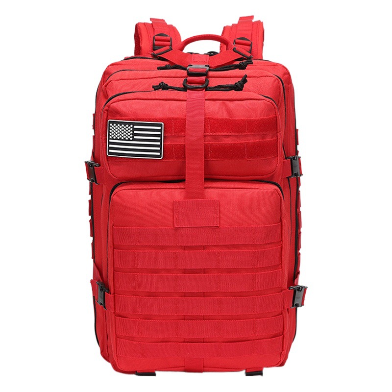 O'Carley Outdoor Sports Waterproof Backpack Hiking and Mountaineering Camping Large Capacity MOLLE Expansion 3P Tactical Bag