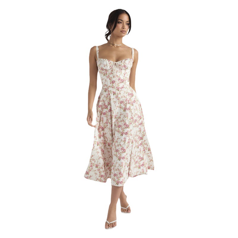 Vintage Modern Womens Camisole Dress Era Style Literary Suspender French Girl Dress