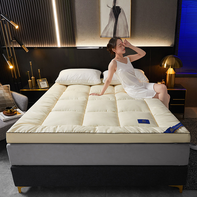 Picture of Five-Star Hotel Mattress Hilton Imitation Feather Velvet Soft Cushion Thickened Tatami Mat Home B&B Mattress