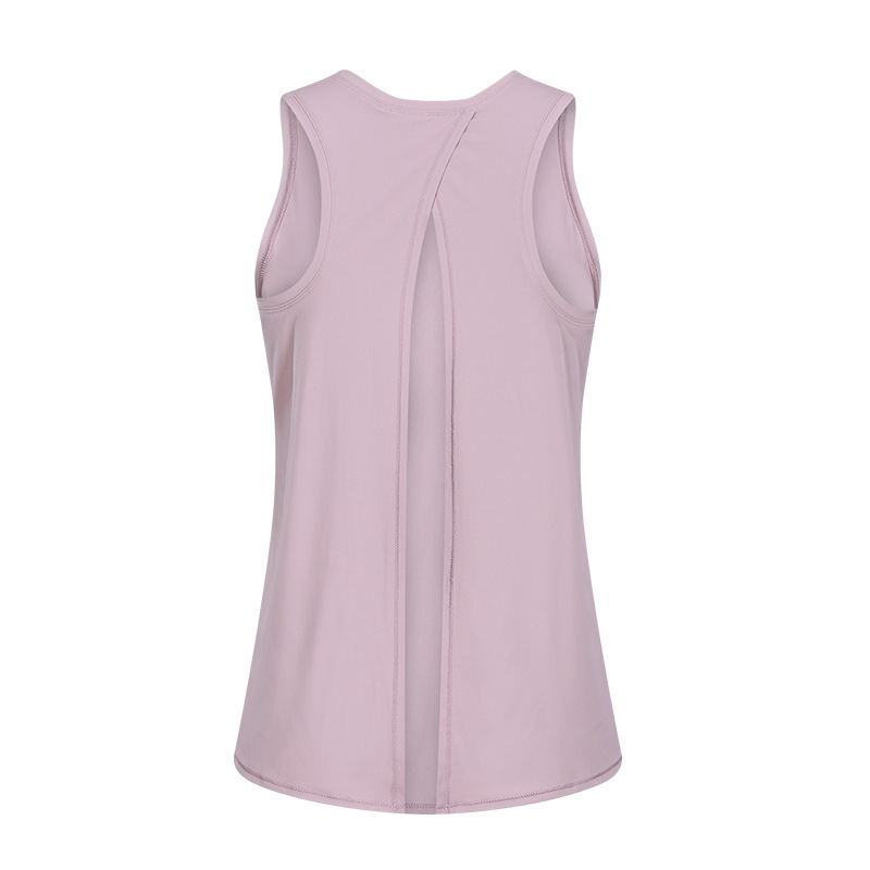 Picture of Yoga Clothing New Naked Lightweight Breathable Sports Vest Women's Sexual Beauty Back Strap Sports Blouse S2027