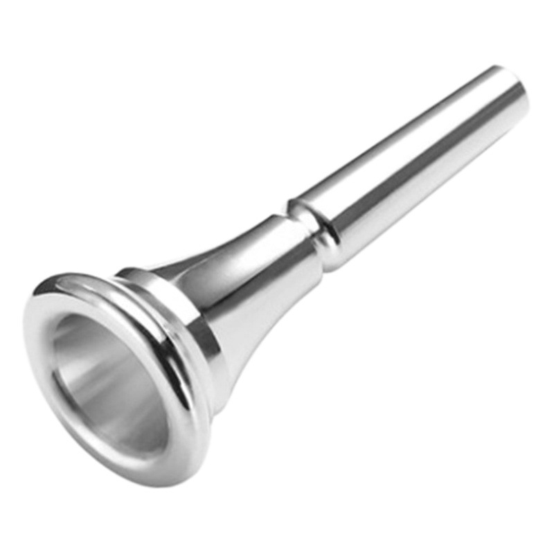 The horn mouth pure brass horn mouth musical instrument horn mouth gold and silver two colors optional