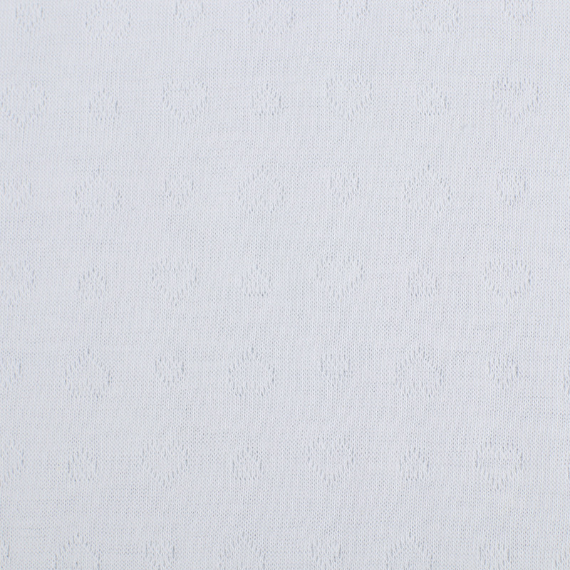 Picture of in stock Knitted Double-Layer Jacquard Unpadded Fabric Breathable Neonatal Monk Jompon Air Layer Fabric