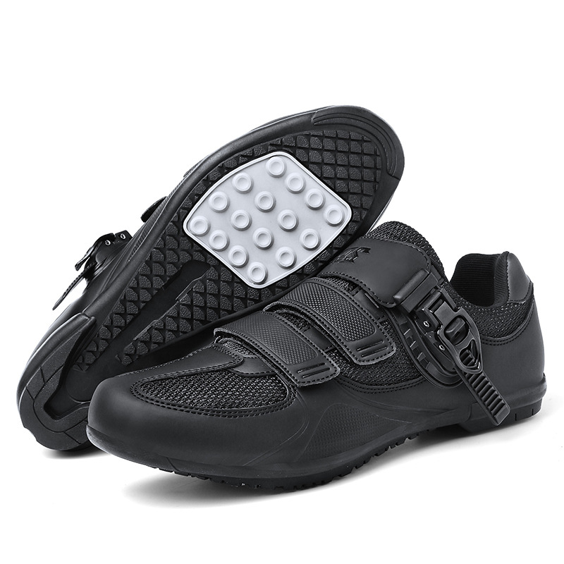 Picture of Summer New Road Car Lock Shoes Unlocked Cycling Shoes Men's Mountain Bike Bicycle Shoes Hard Sole Women's Dynamic Bicycle Shoes