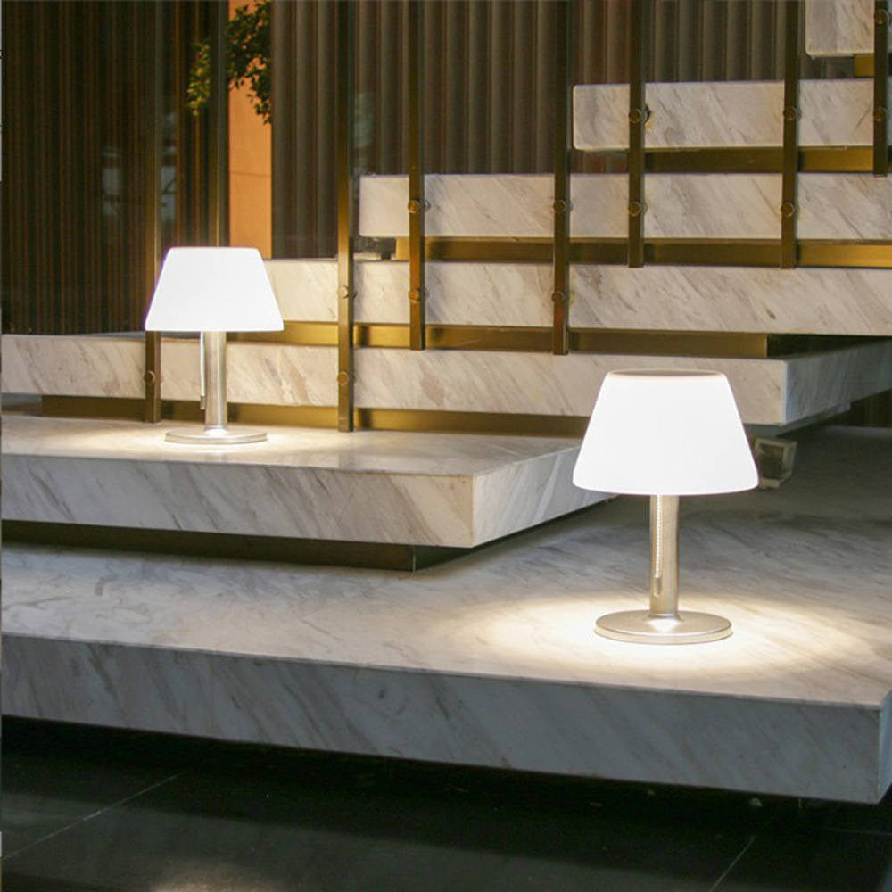 Solar Lamp Table Lamp Led Courtyard Decoration Ornaments Cafe Atmosphere Lamp Table Lamp American Bar Table Lamp Retro Simple