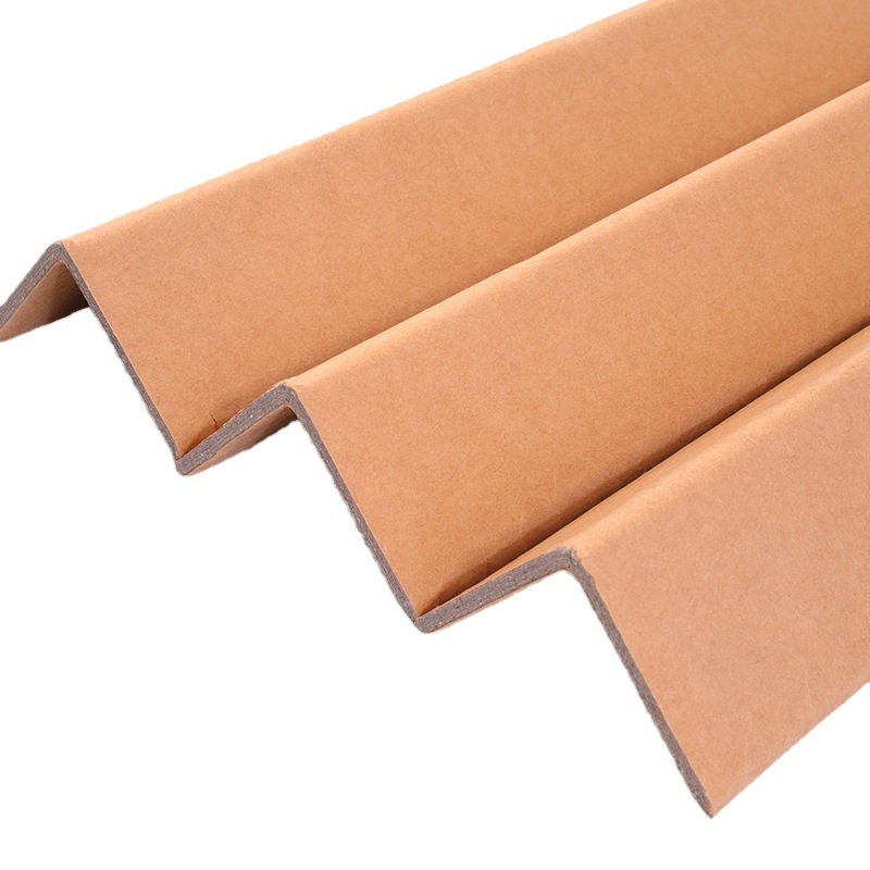 Thickened hardened paper corner protector l-shaped ring printing photo frame corner protector strip hard paper corner furniture corner paper factory wholesale