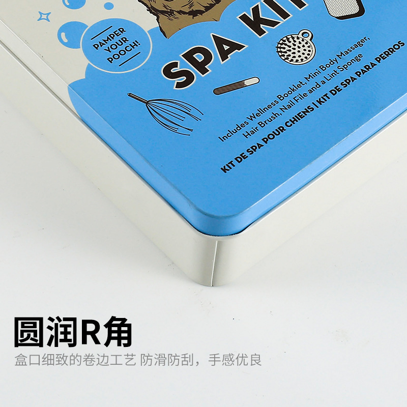 Picture of Export Inventory Clearance 15 Quality Pet Supplies Packaging Box Special Color Printing Rectangular Tin Box