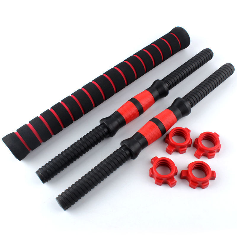 Picture of Environmental protection dumbbell Rod universal pair dumbbell grip lengthened 32/40/51CM dumbbell nut dumbbell accessories