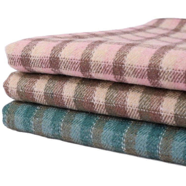 Picture of Tweed Style Green Plaid Performance Clothing Cosplay Props Plaid Cloth Handicraft Creative DIY Cloth