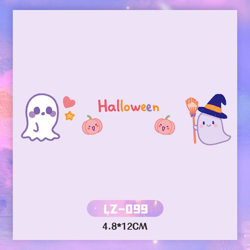 Picture of New Year's Day girl cute face makeup New year new year Creative face stickers love blush cute makeup stickers tattoo stickers