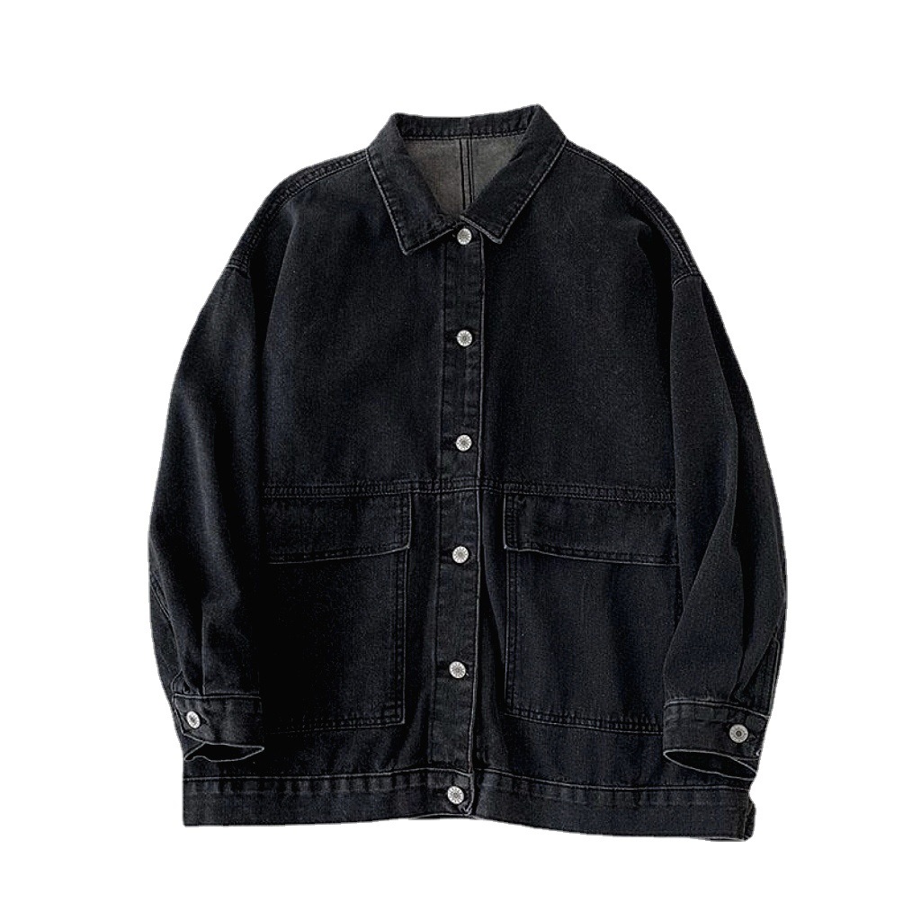 Picture of 2022 Spring and Autumn Denim Jacket Women's Loose Slim All-match New Korean Style Large Size Chubby Girl Student Jacket Top