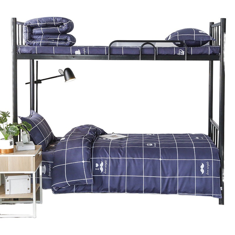 College dormitory six-piece bedding full set single quilt cover sheets eight-piece quilt set wholesale