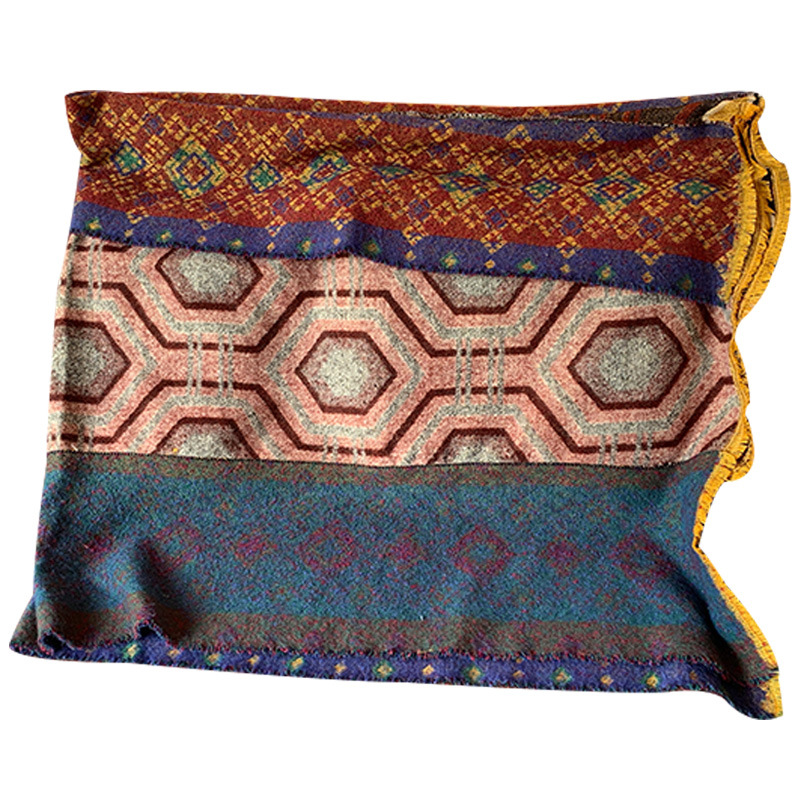Picture of Take photos and knock good-looking ~ exotic Wind Big Northwest Travel super-large shawl female Nepalese National scarf thickened in winter