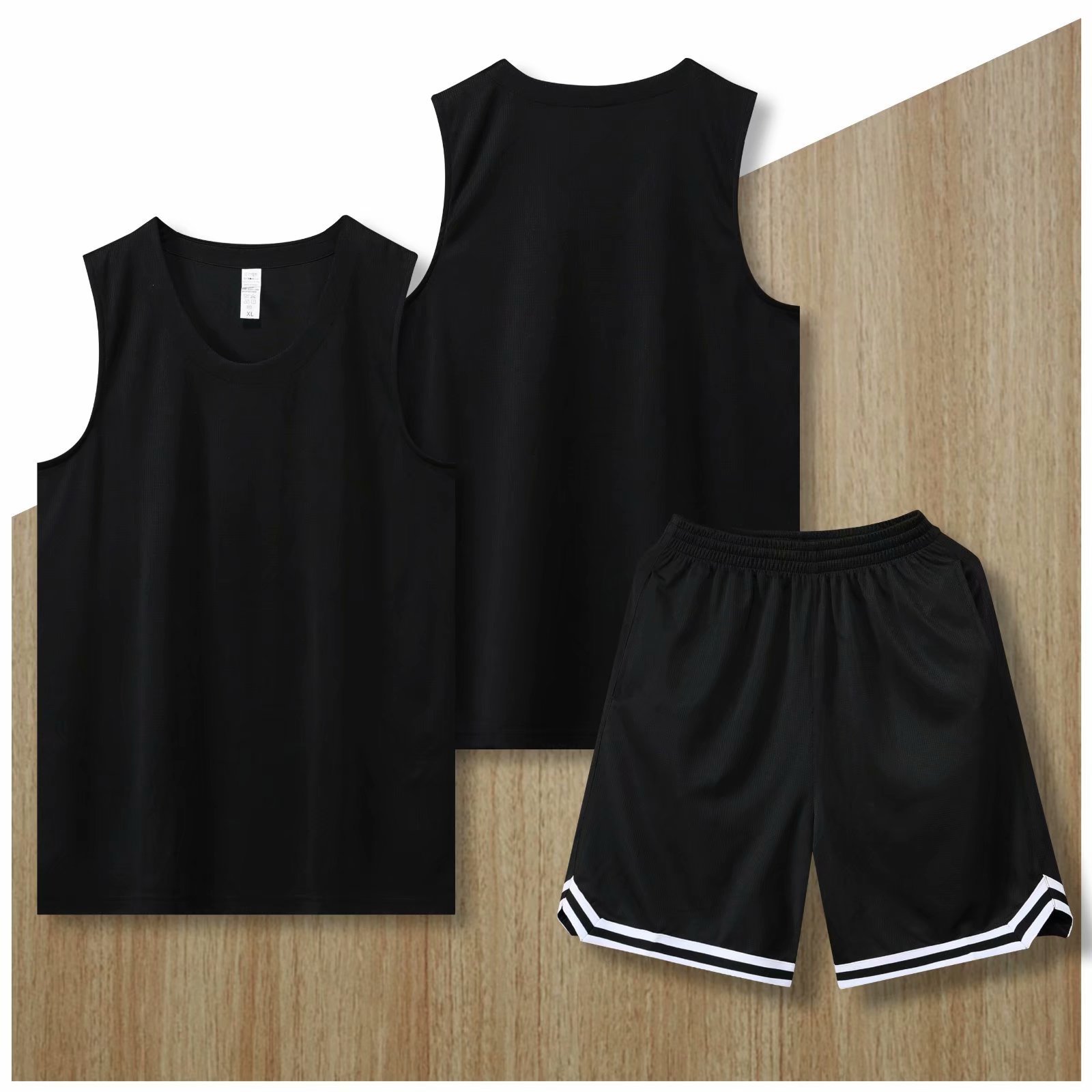 Breathable Game Basketball Suit Male and Female Student Team Suit Class Group Training Suit Personalized Jersey Teenagers