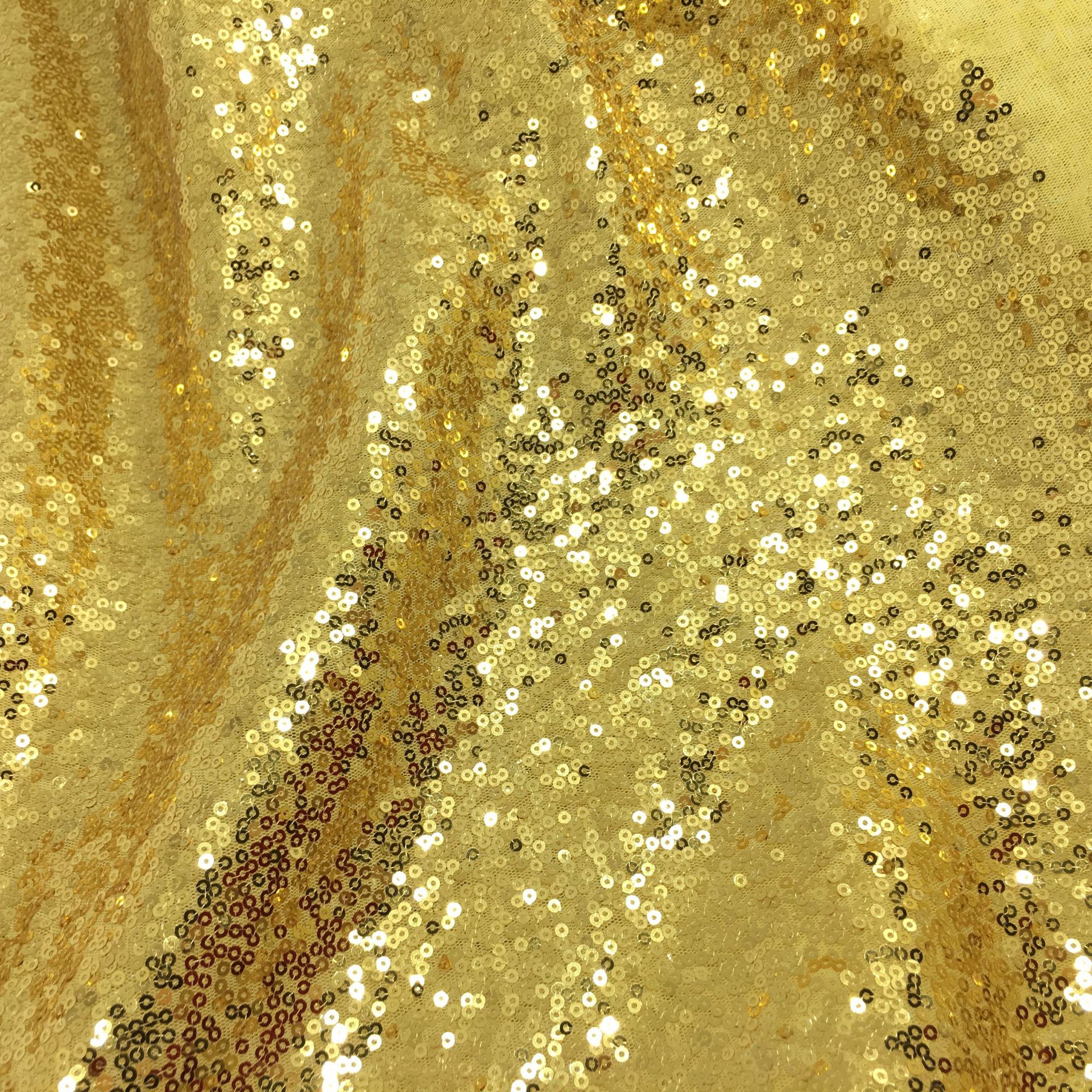 Picture of Spot wholesale 3mm sequin cloth scrambled sequin fabric wedding costume sequin fabric beaded fabric