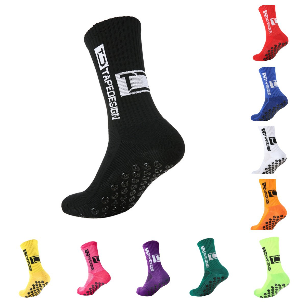 Cross-border American multi-selling TC thick towel bottom deodorant dispensing non-slip football socks