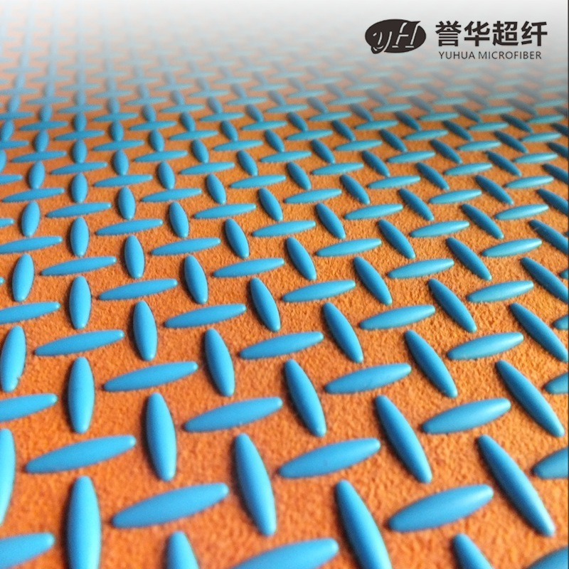 Three-Dimensional Silicone Semi-Pu Silicone Printed Microfiber Can Be Made into Patterns on Demand. Yuhua Microfiber Leather Craftsman