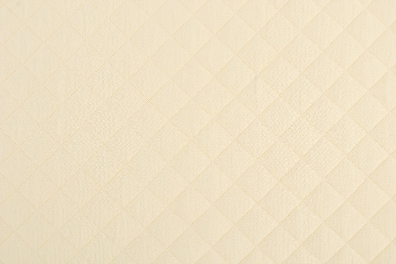 Picture of 2cm diamond lattice jacquard air layer knitted air layer quilted fabric autumn and winter baby cotton clothes pajamas fabric