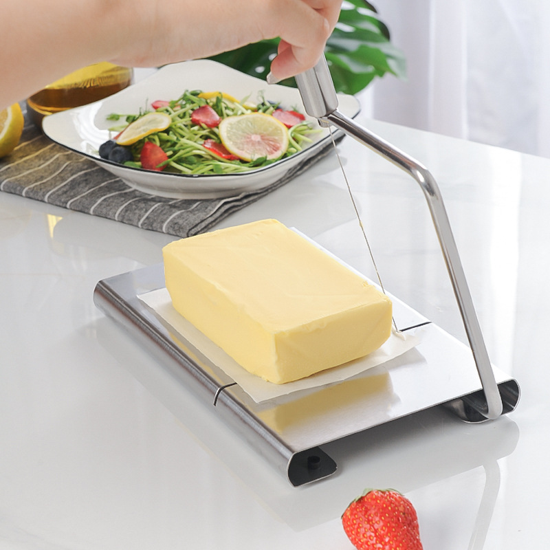 Picture of Manufacturer stainless steel cheese slicer multi-function cheese ham slicer cheese cutter kitchen tools