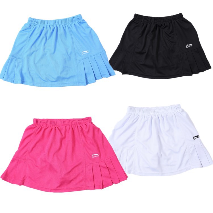 New badminton clothes women's sports short skirt fitness running culottes quick-drying fabric 1688