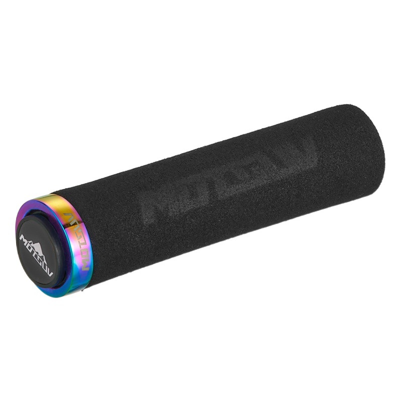 MOTSUV Mountain Bike Handle Cover Unilateral Locking Sponge Handle Non-Slip Sweat-Absorbing Colorful Locking Gloves