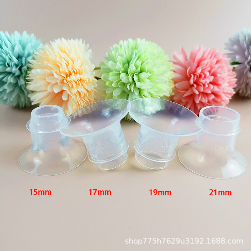 Picture of Breast pump horn caliber converter wearable breast pump caliber reduction device small nipple horn cover universal