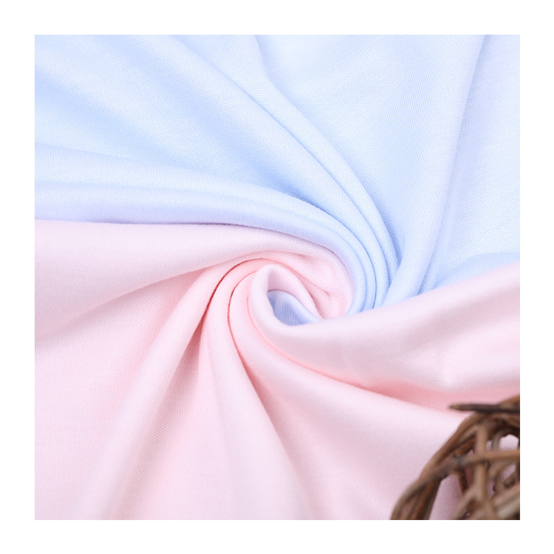 Picture of 195g day bamboo fiber knitted cotton wool cloth 70 bamboo 30 cotton knitted bamboo cotton baby climbing clothes sleeping bag summer cool quilt fabric