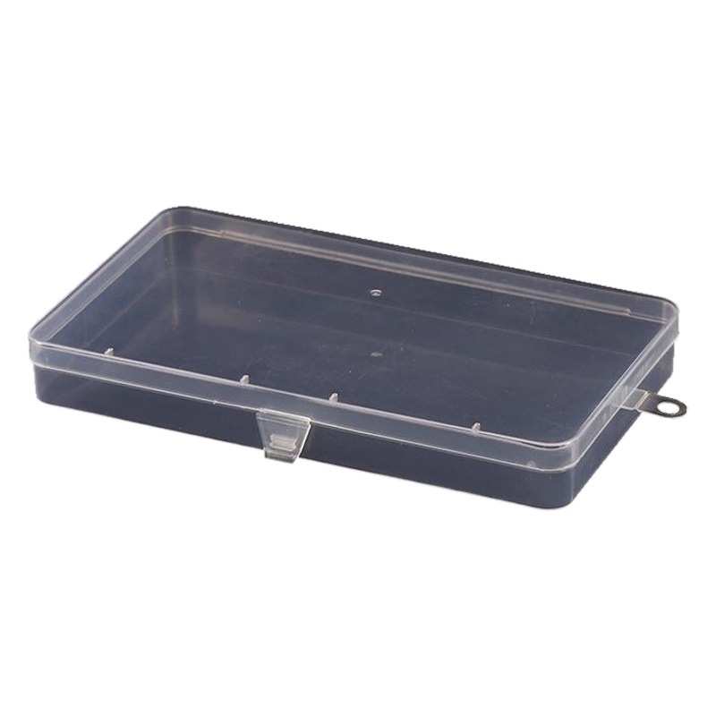Factory disposable mask storage finishing box transparent PP plastic box creative hardware accessories packaging box wholesale
