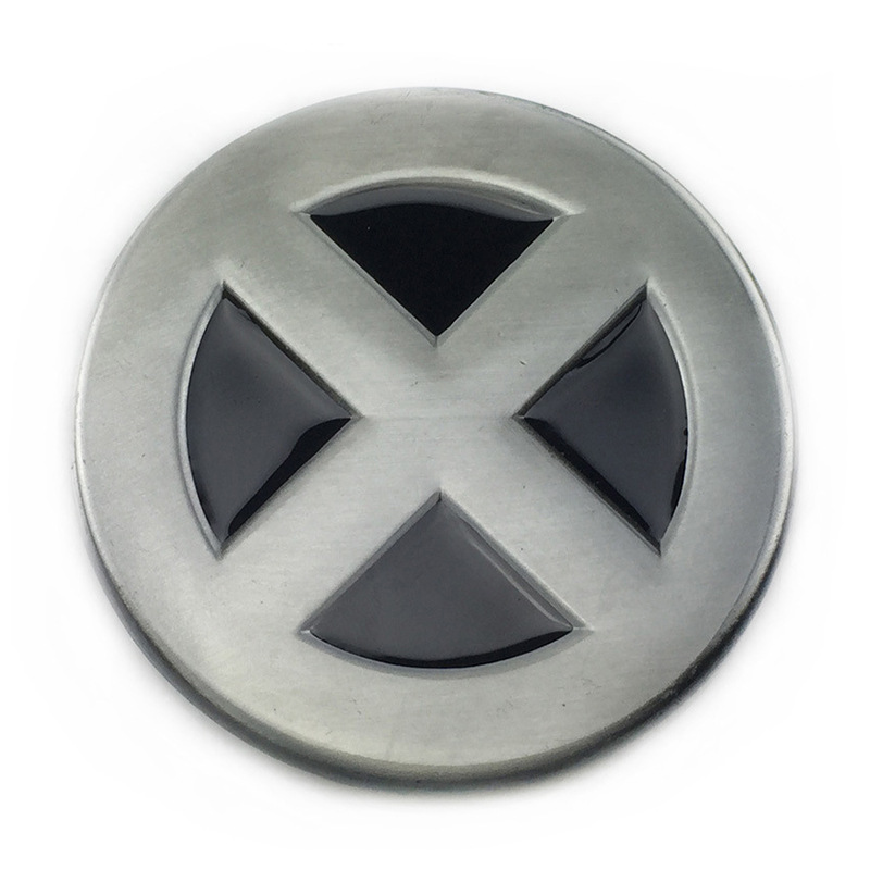 Xman Movie Belt Buckle Personality Retro Casual Western Denim Belt Buckle Zinc Alloy Round Foreign Trade Buckle