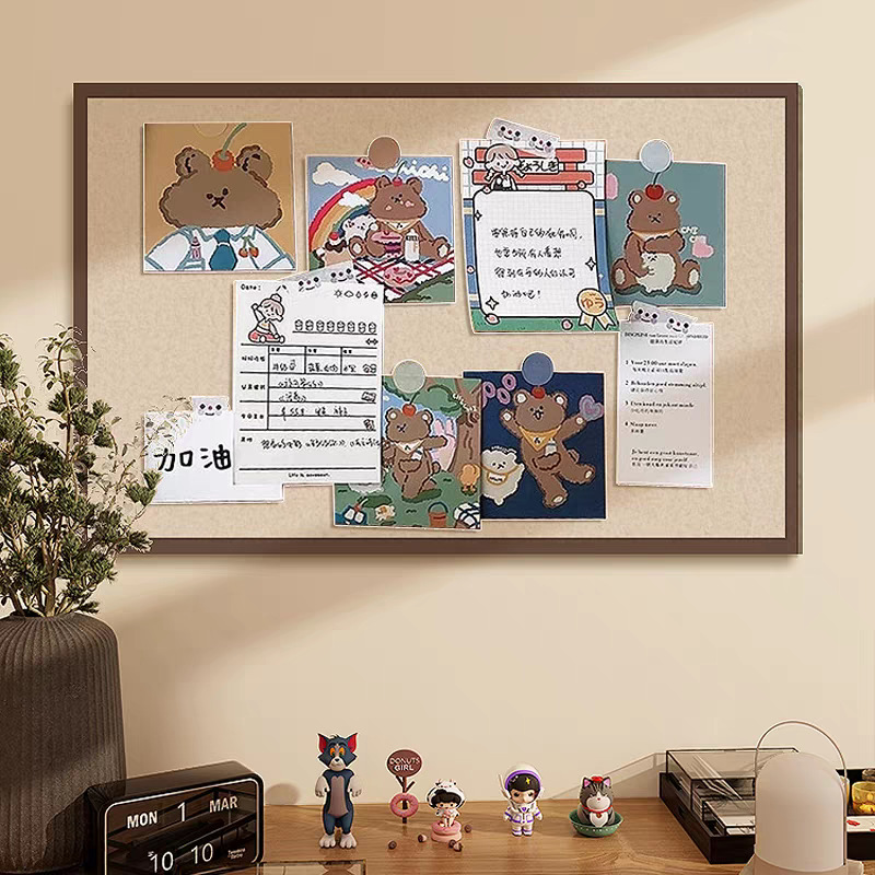 Felt board wall stickers, backdrop boards, instant photo works, display boards, no-drill cultural walls, desks, cultural decorations