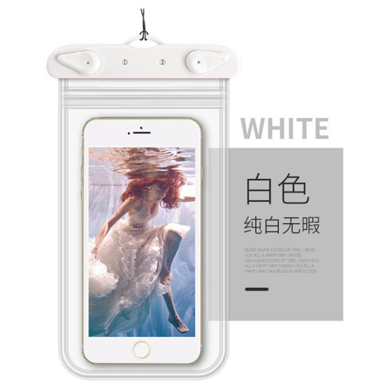 Picture of Mobile Phone Waterproof Bag Waterproof Mobile Phone Case Dustproof Touchscreen Protective Case Swimming Transparent Bag Sealed Waterproof Case