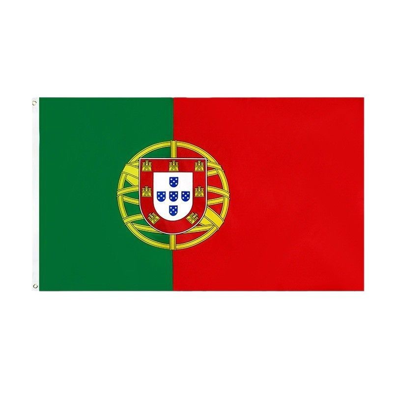 Picture of Portugal flag Portugal flag polyester printed flag spot cross-border exclusive