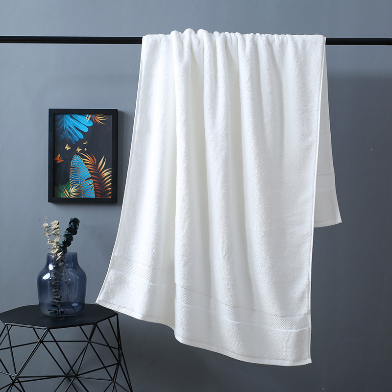 Picture of Factory wholesale cotton thick 800g bath towel long staple cotton 80*160 beach towel adult increase absorbent hotel bath towel
