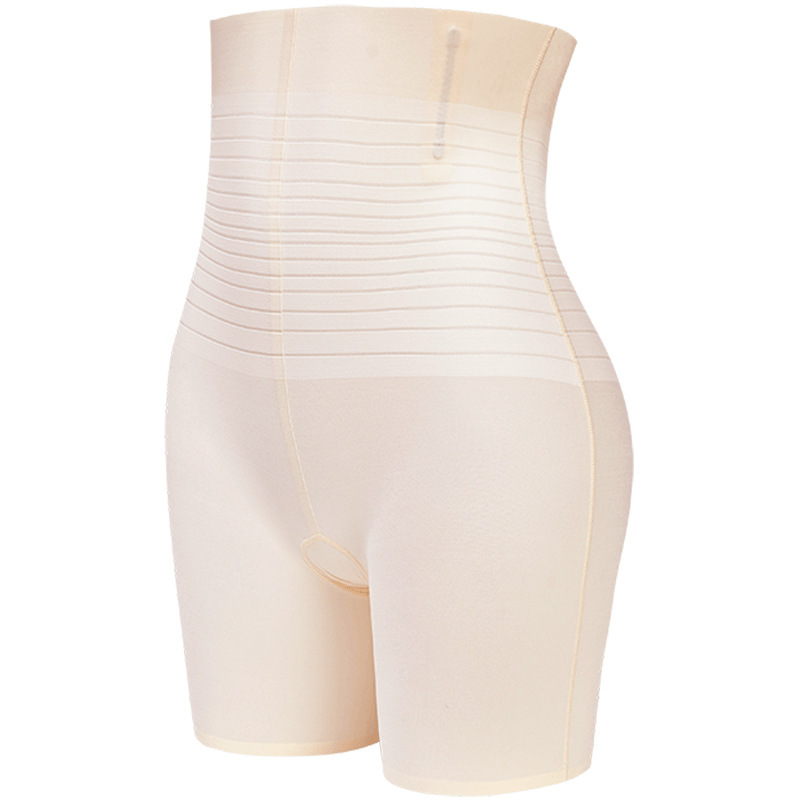 Picture of Women's Summer Thin Ice Silk Seamless Belly Tightening Panties Magic Strong Waist Hip Lifting Safety Pants