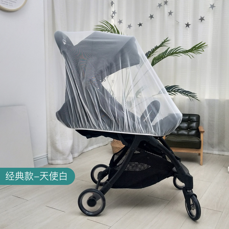 Picture of Trolley Mosquito Net Baby Full Cover Universal Baby Mosquito Cover Encryption Mesh Hood Baby Waler Artifact